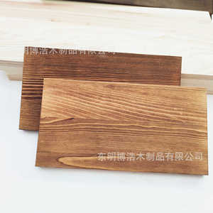 Tablas de Madera Maciza Carbonizada de Paulownia, Estándar E1 de Formaldehído, Estilo Europeo, Duraderas para Estantes de Almacenamiento - Product Image 4