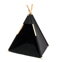 Usine OEM feutre laine Pet chat chiot tente lit maison Cage panier Tunnel