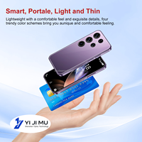 Smartphone 6G+128G 5G 4.5" HD 2026 Terbaru S25 MINI Android15 Dual SIM Card Global 5G LTE Bands Mendukung Multi-bahasa ODM/OEM