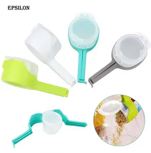 Epsilon custom food clips seal pour bag clip plastic keep fresh storage cheap clamp sealing bags sealer