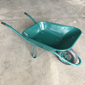 <strong>Cart</strong> Yard Garden Utility <strong>Wagon</strong> <strong>Dump</strong> Lawn Heavy Duty Wheelbarrow Trailer Steel - Product Image 4