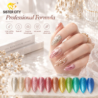 Vernis Gel Métallique Texturé Marque Blanche pour Salon – Gel UV Magnétique Haute Pigmentation pour Nail Art