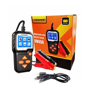 Populaire Konnwei Kw650 6V 12V 5-220ah Kleuren Scherm Slimme Batterij Tester Voor Auto Motorfiets Vrachtwagen - Product Image 1