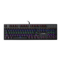 Teclado Mecánico para Juegos Rapoo V500 con Cable, 87/104 Teclas, Interruptores Negros, Azules, Marrones y Rojos, 60 Millones de Clics, para PC y Portátil