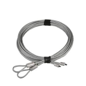 Perlengkapan Perangkat Keras Pintu Garasi Seksional Master Well, Kabel Pengangkat untuk Pintu Garasi Tinggi 7' dan 8' - Product Image 1