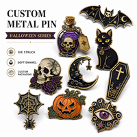 Écusson Premium en Émail Dur ou Souple, Pin's de Revers Personnalisé, Crête, Couronne, Logo d'Entreprise, Cadeau d'Anniversaire, Vente en Gros, Pin's Métallique