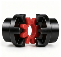 Accouplements de transmission de puissance OEM en acier XL1 C45, coupleur rigide à structure griffe/araignée pour imprimante 3D, couple de 2000 N-m, 5000 tr/min