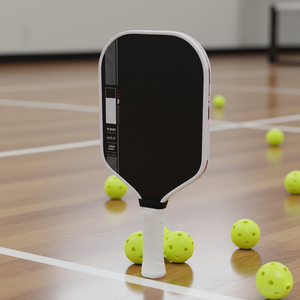 Racchetta da Pickleball per Bambini BEN JOHNS di Alta Qualità, Durevole, Rossa, 16mm 14mm GEN4 TFP in Fibra di Carbonio Senza Bordi con Nucleo a Nido d'Ape - Product Image 1