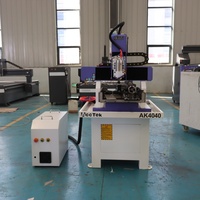 Routeur CNC 4040 6060 avec broche de refroidissement par eau 2,2 kW, machine de fraisage et de gravure 3 axes pour la fabrication de moules en acier, cuivre et aluminium