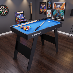 Mesas <span class=keywords><strong>de</strong></span> <span class=keywords><strong>Billar</strong></span> Plegables Portátiles <span class=keywords><strong>de</strong></span> 91*48*69 cm, Directas <span class=keywords><strong>de</strong></span> Fábrica, con Juego Completo <span class=keywords><strong>de</strong></span> Accesorios para Niños y Adultos - Product Image 3