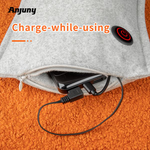 Bantal Pemanas Listrik Homey Original, Botol Air Panas yang Dapat Dipeluk, Pengisi Kapas Wol, Pemanasan Cepat, Mati Otomatis 90 Detik, Cocok untuk Perjalanan - Product Image 3