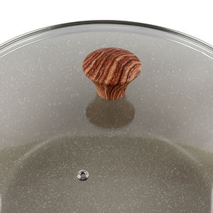 Juego de cacerola de <span class=keywords><strong>granito</strong></span> de tamaño grande, olla antiadherente para mantener caliente la cazuela, olla de <span class=keywords><strong>granito</strong></span>, 9 Uds. - Product Image 2