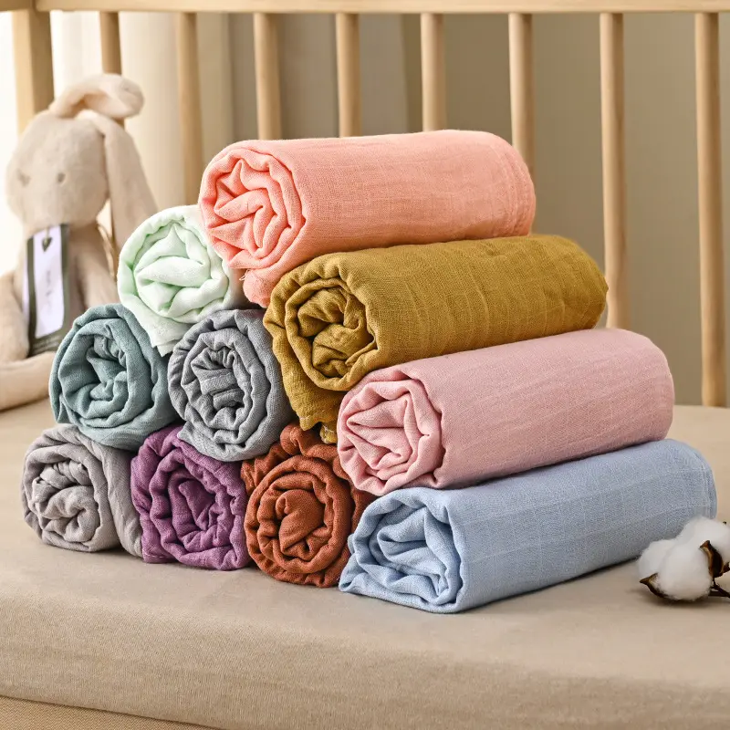 कपास/Bambo फाइबर कंबल नवजात शिशु बच्चे शिशु कंबल गर्मियों