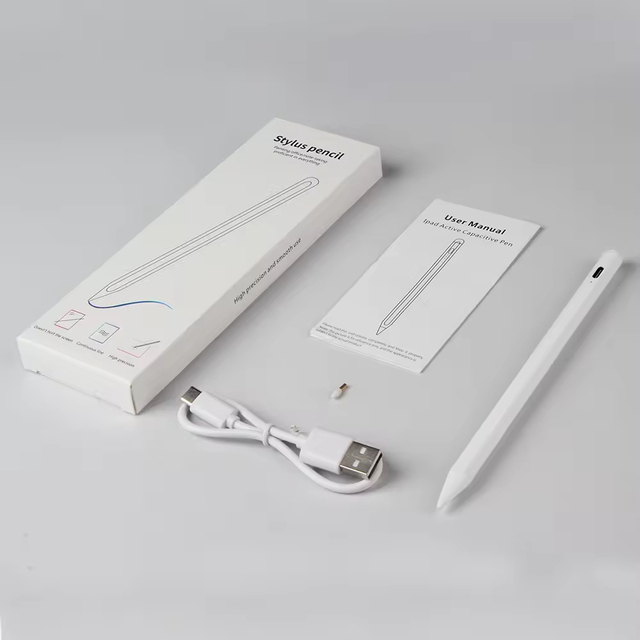 Capacitive Active Stylus Pen with Replaceable Nib for Tablet and Touch Screen (Metal & Aluminum Alloy)