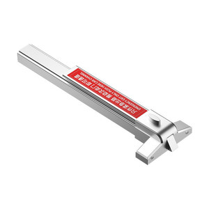 Serrure de porte coupe-feu à tige poussoir en acier inoxydable avec clé pour sorties de secours - Product Image 5
