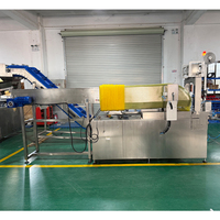 Machine d'emballage semi-automatique horizontale pour sacs en filet pour légumes frais, fruits, concombres