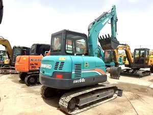 Mini-excavatrices sur chenilles SWE60 de marque chinoise renommée avec certification CE, grande excavatrice sur chenilles SWE60 d'occasion, mini-excavatrice Sunward 6 tonnes - Product Image 4