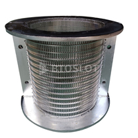 Cilindros de filtro de alambre en cuña OEM ODM de acero inoxidable SS304 SS316 para diversas aplicaciones de filtración industrial
