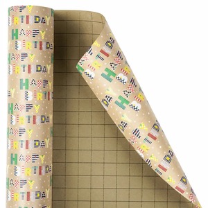 Custom Eco-Friendly Recyclable Kraft <b>Paper</b> Roll 24inch Printed <b>Pattern</b> Greaseproof PE Coated Food Packaging <b>Paper</b> Double-Sided - Product Image 2