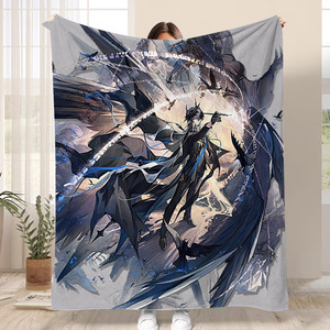 Nueva moda personalizada impresa 3D Anime Comic franela <span class=keywords><strong>manta</strong></span> personalizada con su logotipo - Product Image 5