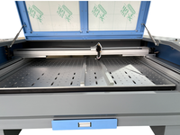 Machine de gravure et de découpe au laser CO2 1390 6090 100W avec refroidissement par eau pour acrylique, cuir, bois, pierre, plastique, verre