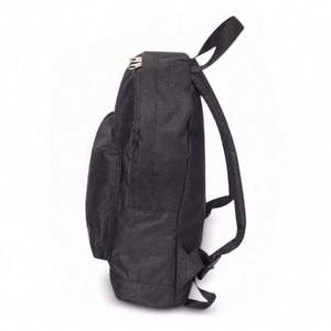 Teens <b>Simple</b> Vintage Style Red Plain Blank <b>Backpack</b> for Student - Product Image 2