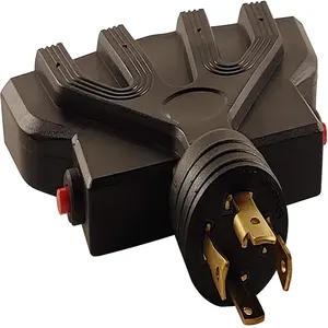 Secador de soldadura XL530P/, cable de alimentación de 120V/240V, adaptador de soldador de 30 amperios, Conector de enchufe de generador para conjuntos de cables