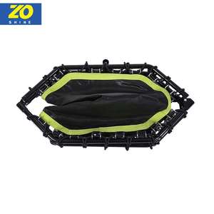 Petit <span class=keywords><strong>trampoline</strong></span> d'exercice Zoshine <span class=keywords><strong>avec</strong></span> poignée en mousse réglable, pliable, pour entraînement en intérieur, extérieur et jardin - Product Image 3