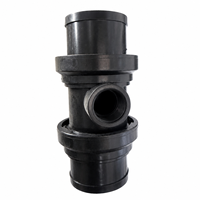 Connecteur en T pour irrigation goutte à goutte en plastique, raccord de tuyau PE pour système d'irrigation agricole, accessoires d'irrigation pour économie d'eau