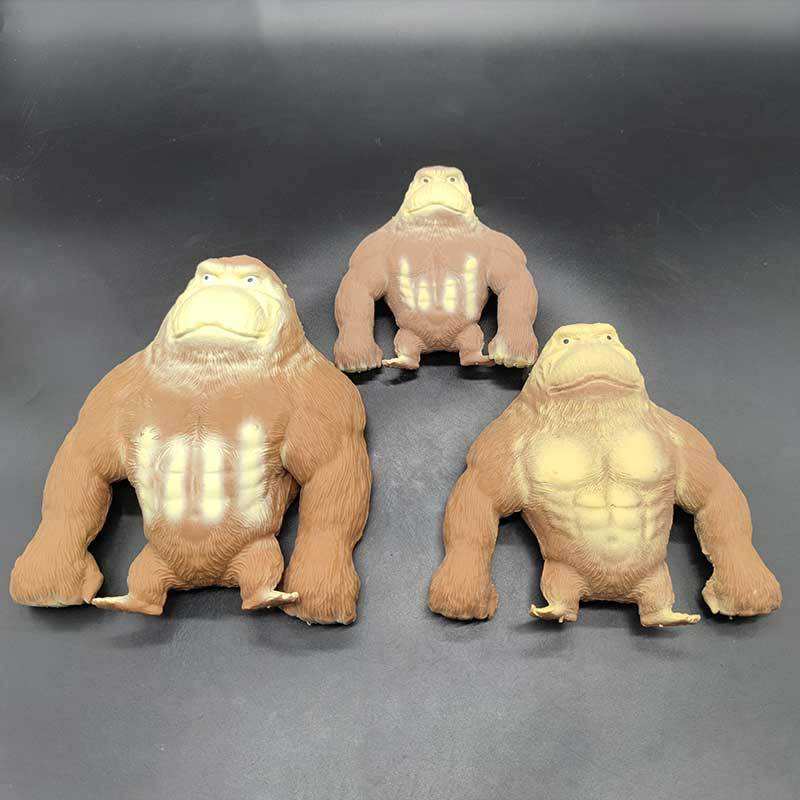 スクイーズゴリラおもちゃ 大きいサイズ ストレス解消 おもしろい玩具