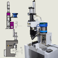 Machine à riveter pneumatique à alimentation automatique de haute précision pour rivets semi-tubulaires