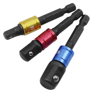 3ชิ้น<span class=keywords><strong>1</strong></span>/4 "3/8" <span class=keywords><strong>1</strong></span>/<span class=keywords><strong>2</strong></span> "เครื่องมือไฟฟ้าซ็อกเก็ตชุดอะแดปเตอร์ก้านหกเหลี่ยมดอกสว่านก้านสี่เหลี่ยมถั่วดอกสว่านไขควงไขควงรับแรงกระแทกเบ้าขยาย - Product Image 4