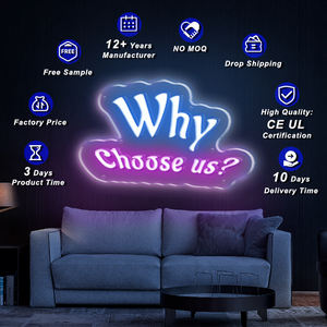 Letrero Luminoso LED de <span class=keywords><strong>Neón</strong></span> Personalizado, Hecho a Medida, para Montar en la Pared, Decoración para Tiendas y Fiestas - Product Image 6