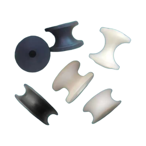 Rouleau en nylon personnalisable <span class=keywords><strong>Poulie</strong></span> à rainure en U pour courroie <span class=keywords><strong>Poulie</strong></span> de guidage de câble métallique en plastique Acier Aluminium Matériaux OEM pris en charge - Product Image 2