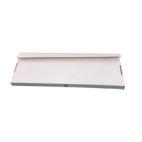 Caja de Envío de Lujo Rosa Personalizada con Recubrimiento UV, Laminado Mate, Grabado en Relieve, Diseño de Carpeta de Tamaño Pequeño para Cosméticos y Pestañas Postizas