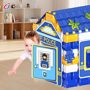 Set Giocattolo Stazione di Polizia Chengji, Blocchi da Costruzione Interattivi per Esperienza e Educazione, Simulazione Fai-da-Te - Product Image 2