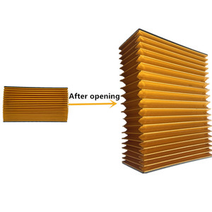<span class=keywords><strong>Hennig</strong></span> Soufflet accordéon télescopique de protection anti-poussière CNC pour machines - Product Image 6