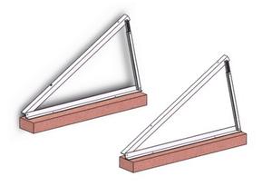 Toit en étain de qualité supérieure avec <span class=keywords><strong>fixation</strong></span> de <span class=keywords><strong>panneau</strong></span> de joint debout Support de module <span class=keywords><strong>solaire</strong></span> PV - Product Image 4
