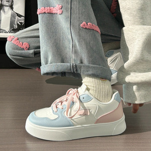 Moda mocassini leggeri rosa blu <span class=keywords><strong>Sneakers</strong></span> Casual stile coreano da <span class=keywords><strong>donna</strong></span> - Product Image 2