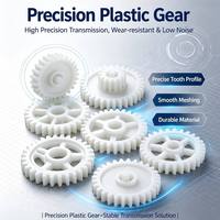 Produttori di Stampi Personalizzano OEM/ODM Ingranaggi in Plastica ad Alta Precisione in Materiale POM Componenti di Trasmissione Stampati a Iniezione