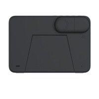 Réveil multifonctionnel 8-en-1 Affichage de la température et du calendrier 15W Chargeur sans fil à charge rapide pour Iwath pour Samsung Watch