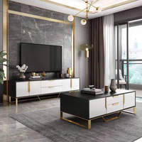 Buffet d'appoint contemporain en bois pour salon, meuble de rangement de luxe moderne pour salle à manger