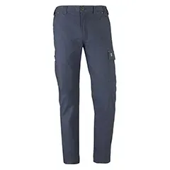 Pantaloni da Lavoro - FXC110DN S Cotton Flex - Colore: Blu Navy - TESSUTO STRETCH con un design a griglia fine che consente - Product Image 4