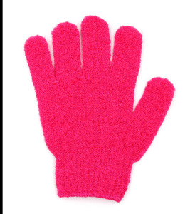 Gants de bain à cinq doigts, serviette de douche exfoliante pour le corps, pour enfants et usage domestique, gants de nettoyage élastiques pour le dos - Product Image 2