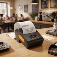 Cashino KMP-III 80mm Mini imprimante de reçus portable USB et sans fil pour portable ESC Mobile POS/Retail