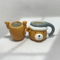 Nouvelle Tasse en Céramique de Grès Moderne Européenne de Noël, Populaire, du Fabricant Professionnel Wanliyang, Couleur Personnalisable