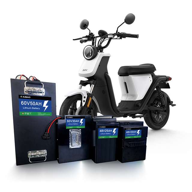 Jubao 48V 60V 72V 20Ah 30Ah Lithium Ion Battery Pack for E-Bike E-Scooter Electric Tricycle Golf Cart Motorcycle