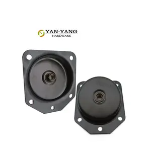 Yanyang Factory 2,0mm Conector de hierro biselado negro Tuerca Sofá Mesa Conector de pata de madera