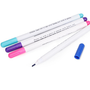 Marcador de Costura, Bolígrafo de Tinta Borrable con Calor para Tela, Bolígrafo Textil Sensible al Calor para Trabajos de Costura, Marcación Temporal de Prendas - Product Image 1