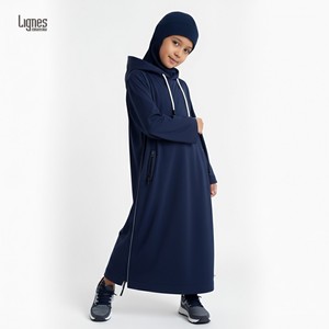 Thobe Islamico da Uomo, Kamis Lungo Sportivo Musulmano con Cappuccio e Tasche per Uomini e Ragazzi - Product Image 5